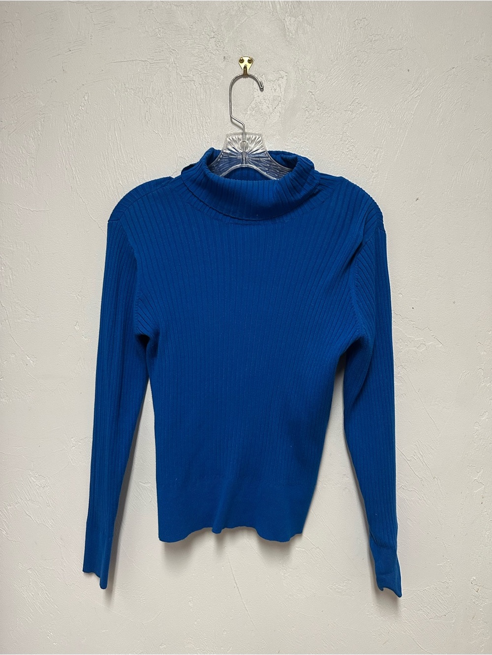 Apt. 9 Ribbed Turtleneck Sweater - Blue